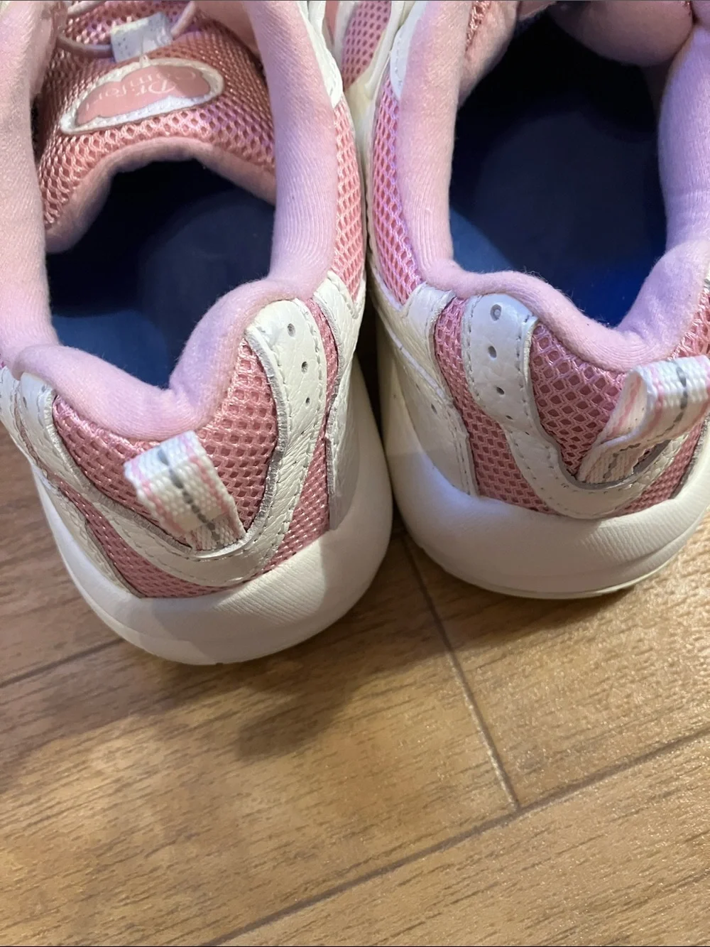 Dr. Comfort Women’s 10W Pink & White Victory Athletic Dual Closure System Shoe-